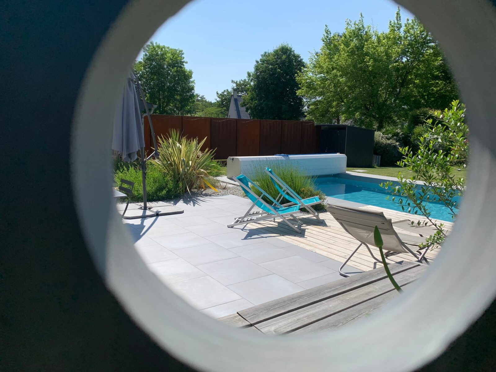 JARDINS DOMINIQUE POIRIER Amenagement Paysager Angers Piscine 5